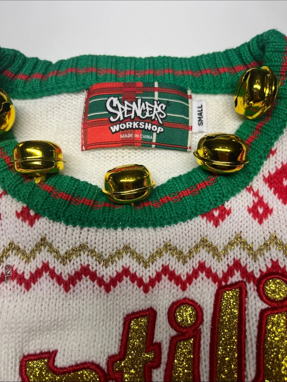 Spencer’s Novelty Christmas Sweater Light and Sounds
